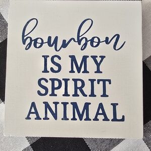 Bourbon Spirit Animal Sign